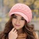 thumbnail image 4 of Gorro de punto cálido de invierno para mujer, gorro de lana para esquí y nieve, visera para el sol, 4 of 5