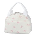 thumbnail image 3 of Insulated Lunch Bag Reusable Large Capacity Corduroy Cooler Tote Leakproof for Work Travel Picnic, 3 of 7