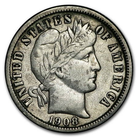 - 1908-O Barber Dime XF