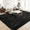 Black, variant on LUOVEN Soft Fluffy Shag Area Rug, 9*12 Indoor Plush Carpet for Living Room Bedroom Home Decor, White
