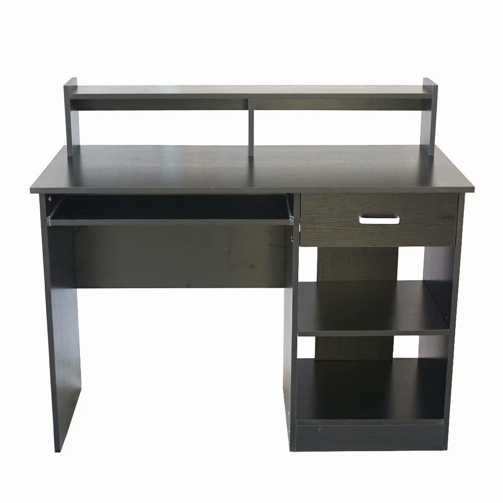 General Style Modern E1 15MM Chipboard Computer Desk Black Walmart