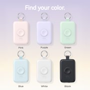 RORRY 10000mAh Portable Charger with Built-in Cables, 20W Fast Charging Portable Charger Power Bank Compatible with iPhone 17/16/15/14, Apple Watch,Samsung & Android Phones,Black