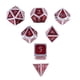 thumbnail image 1 of Juego de Dados Poliédricos Zulema Serie de 7 Dados para Juego de Rol D&D Rojo, 1 of 7