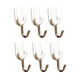 thumbnail image 1 of Bearachild Pack of 6 Bathroom Storage Hangers Removable Household Wall Holder Self-adhesive Hooks Organizer Plastic Organization Type3 NO3 Bearachild JJ9875-00, 1 of 6