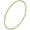 Gold=21", variant on 1mm Width Stainess Steel Hammered Surface Classic Plain Stackable Bangle Bracelet