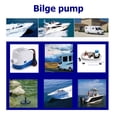 thumbnail image 4 of Bomba de achique DC 12V 24V Automática a prueba de agua para Ferry Yacht Marine (12v), 4 of 8