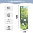 thumbnail image 2 of Plastic Vase 11.8 x 3.9 Inch Vase Transparent Non-Breakable Plastic Ornamental Culture Bottle Storage Jar Modern Family Wedding Decoration A Lawn Dandelion, 2 of 6
