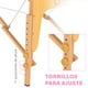 thumbnail image 3 of Cama De Masaje Ajustable Onof  MB-001 Cuadrada C/ Maletín Portátil Color Rosa Claro, 3 of 8