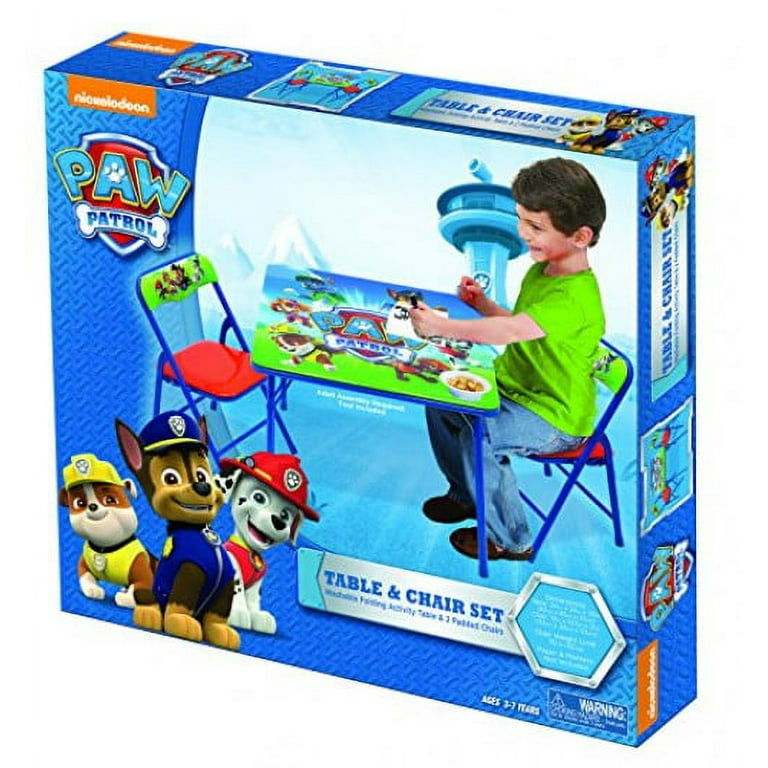 Paw patrol skye erasable activity clearance table set
