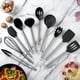 thumbnail image 2 of COCINA CON COLOR Utensilios de Cocina de Silicona Juego de Utensilios de Cocina Utensilios de Cocina de Silicona Fáciles de Limpiar Utensilios de Cocina para Utensilios de Cocina Antiadherentes Juego, 2 of 5