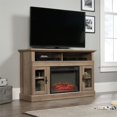 thumbnail image 2 of Sauder Barrister Lane 52" Cheminée TV Stand en Chêne Salé, 2 of 12