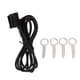 thumbnail image 2 of Cables de entrada auxiliar adaptador de radio profesional estable de alta resistencia con 4 herramientas de extracción de repuesto para Fiesta MK2 para coche ANGGREK Otros, 2 of 8