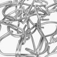 thumbnail image 3 of 40pcs Pegboard Hooks Pegboard Board Key Jewelry Hangers Small Tools Display Hooks, 3 of 4