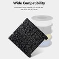 thumbnail image 4 of 3D Printer Build Plate, Easy Removal  Compatibility PEI Sheet Magnetic Build Plate 310x315mm Spring Steel PEO Sleek Surface  for Mofel Making, 4 of 7