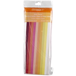 Celebrate It Warm Color Tissue Paper, 240 Sheets