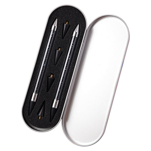 Fiudx Decoraciones Caseras, Taladro Desmontable, Bolígrafo Adhesivo para Puntear, Herramienta Creativa para Diseños, Bolígrafo de Aplicación Precisa, Uso En Uñas Diy, Entusiasta de La Belleza En Casa