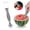 A2#A 1Pcs, variant on Watermelon fork Slicer Cutter, 2-in-1 Stainless Steel Watermelon Slicer & Fruit fork, No Mess Watermelon Cutting & Eating fork, Fruit Slicer fork, Summer Kitchen Gadget for BBQ 9.65×1.3 in,A3#D