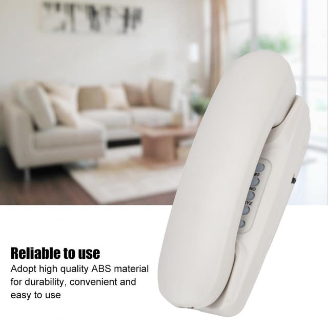 Peahefy KX TS970 Wired English Hanging Telephone Available For UK (UK Telephone Line With Random Color)