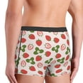 thumbnail image 3 of Uemuo Strawberries And Leaf Pattern Men's Boxer Briefs,Trunk Anti-Chafing,Comfortable, Durable, and Stylish Underwear-, 3 of 9