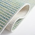 thumbnail image 5 of SAFAVIEH Martha Stewart Hampton Solid Indoor/Outdoor Area Rug, Green, 6'5" x 9'6", 5 of 8