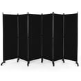 thumbnail image 1 of Costway Biombo de 6 Paneles Separador de Ambientes Plegable con Ruedas Bloqueables Divisor para Salón y Dormitorio 334,5 x 30 x 172 cm, 1 of 10
