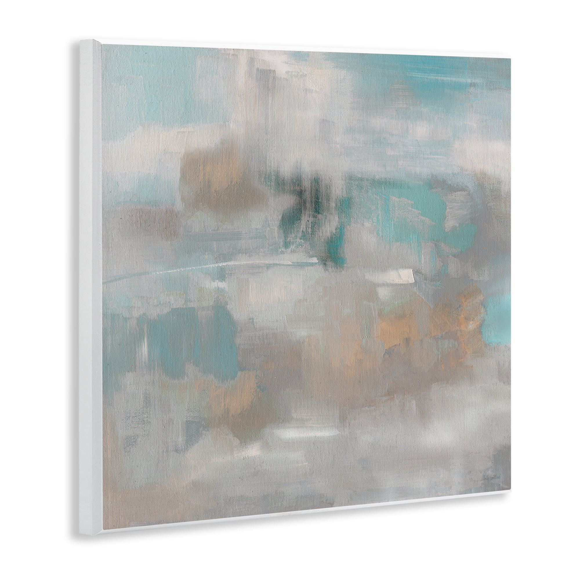 Stupell Industries Serene Soft Abstract Study Wall Plaque Art, design by Sally Swatland