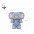 thumbnail image 2 of JOOKI Overalls Series Plush Toys - Kawaii Elephant Plush Doll Soft Sleeping Pillow Companion Animal Plush toys Stuffed Animal Plush Simulated Animals Plush Dolls for Christmas Easter Birthday Gifts, 2 of 8