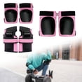 thumbnail image 1 of Colaxi Knee Pads Elbow Pads Wrist Guards Breathable Portable Adjustable Gear Set for Cycling Scooter Inline Rollerblading M, 1 of 8