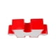 thumbnail image 1 of Lampara De Techo Rompecabezas Infantil Rojo, 1 of 5