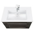 thumbnail image 7 of Cutler Kitchen and Bath Silhouette 30" Wood/Marble Bathroom Vanity in Walnut, 7 of 7