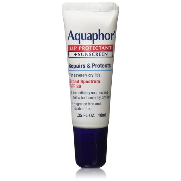 Protector labial Aquaphor Lip SPF 30 10 ml (paquete de 3)