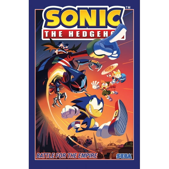 Sonic The Hedgehog: Sonic The Hedgehog, Vol. 13: Battle for the Empire (Series #13) (Paperback)