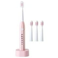 thumbnail image 2 of Byujiro Electric Toothbrush for Adults and Kids,Travel Toothbrush with 4 Brush Heads, 5 Modes PowerToothbrush, with Magnetic Base Charging, 2 of 8