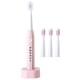 thumbnail image 2 of Cepillo de dientes eléctrico recargable con sonido para adultos y niños, de viaje, con 4 cabezales, 5 modos de potencia y base magnética., 2 of 8