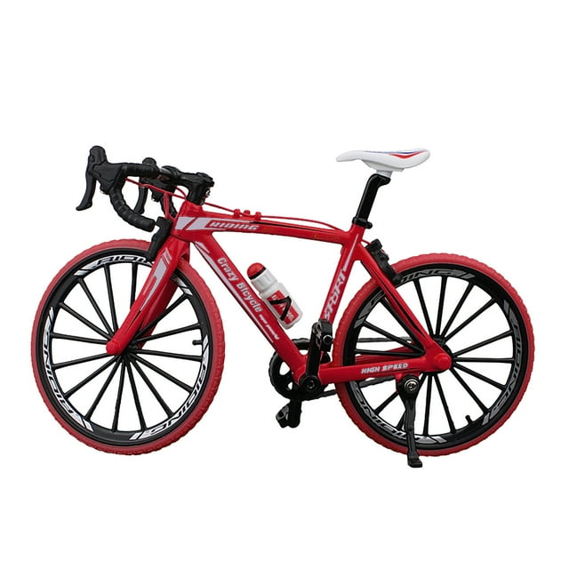 PVCS Mini Alloy Racing Bicycle Toy Mini Mountain Bike For Vehicle Home Decoration Gift for Kids