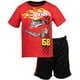 thumbnail image 1 of Conjunto Hot Wheels Big Boys Camiseta Gráfica y Pantalones Cortos de Malla Negro/Rojo 18-20, 1 of 2