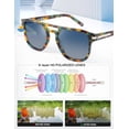 thumbnail image 4 of Gafas de Sol BIRCEN Polarizadas UV400 de Acetato Retro para Hombres y Mujeres, 4 of 6