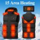 thumbnail image 1 of Heated Waistcoat For Men Women, Lightweight USB Electric Heated Clothing Waistcoat With 3 Heating Level, Waterproof Waistcoat For Fall/Winter, 1 of 9