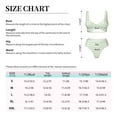 thumbnail image 4 of Kdxio Green Checkboard Print Women's 2 Piece High Waisted Wrap Spaghetti Strap Summer Swimsuit Bikini Set-Medium, 4 of 7