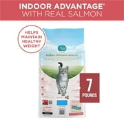 Purina ONE Plus Indoor Advantage Salmon Flavor Dry Cat Food, 7 lb Bag