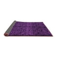 thumbnail image 2 of Ahgly Company Indoor Rectangle Abstract Purple Modern Area Rugs, 2' x 3', 2 of 4