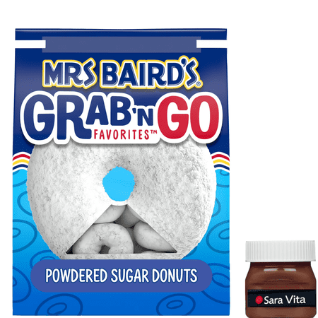 Mrs Baird s Grab n Go Favorites Powdered Sugar Donuts 10 oz Donuts Bag Mrs Baird s Grab n Go Favorites Powdered Sugar Donuts 10 oz Donuts Bag