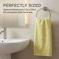 thumbnail image 2 of Unique Bargains Ultra Soft Highly Absorbent Quick Dry Hand Towels Camel 29" x 13", 2 of 8