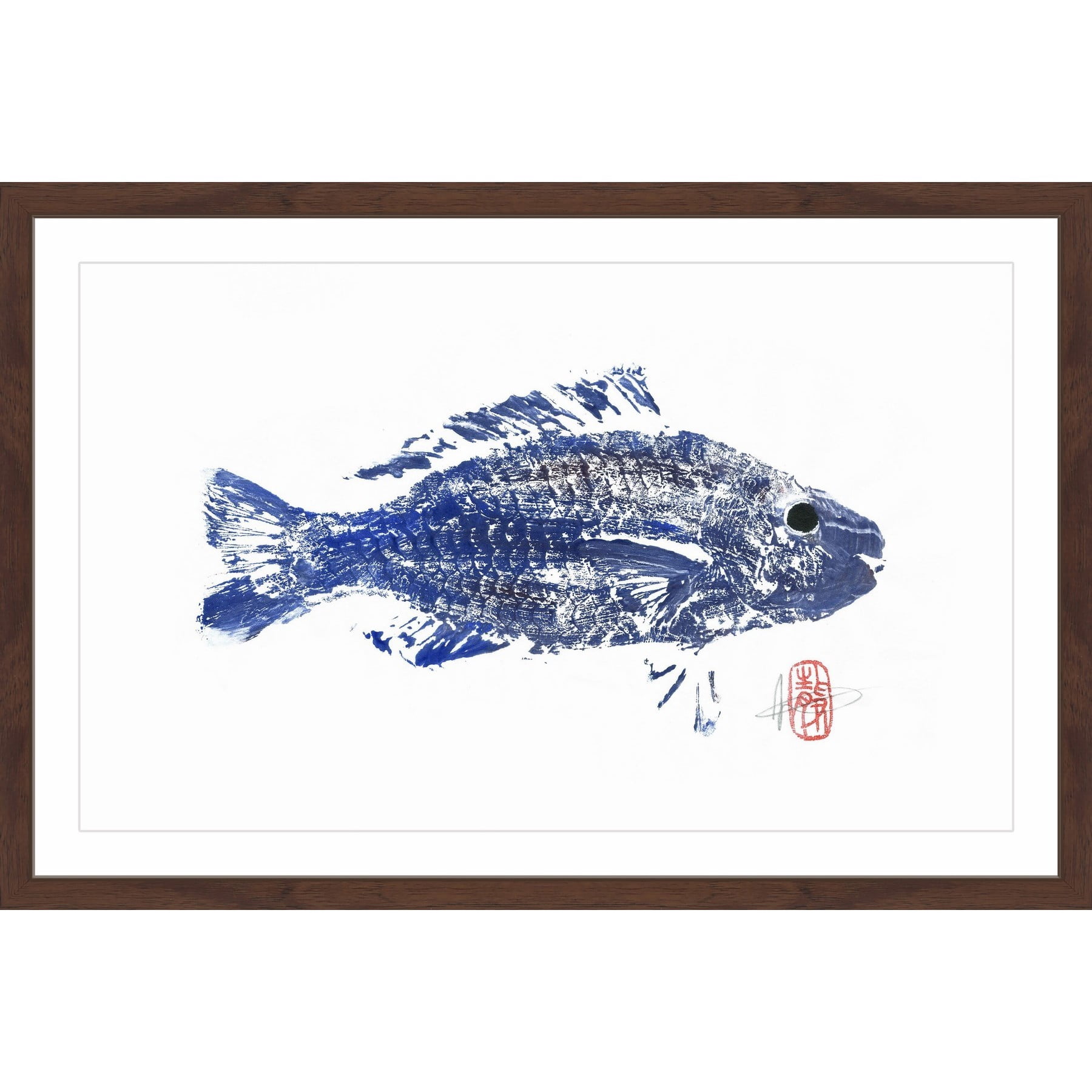 "Merveille" Framed Painting Print