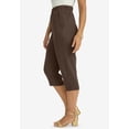 thumbnail image 2 of Jessica London Women's Plus Size Soft Ease Capri, 2 of 5