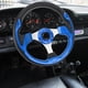 thumbnail image 3 of Volante De Carreras, Volante Universal De 13 Pulgadas, Estilo De , PU, ​​​​aluminio, Agarre Cómodo, Volante De Automóvil De 6 Orificios Con Botón De Bocina, 3 of 7