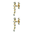 thumbnail image 3 of Ounissouiy Guirnalda de girasoles artificiales para colgar, 10 flores vívidas y realistas, estante de libros para el hogar, puerta, fotografía, 2Conjunto, 3 of 6