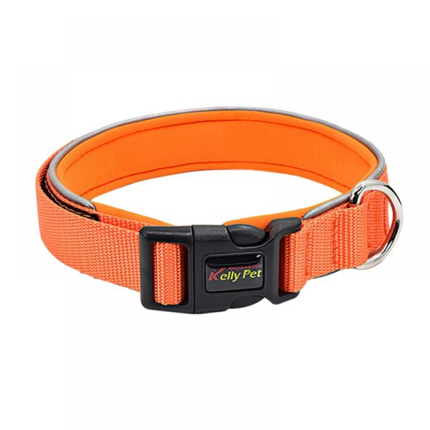 Kernelly Night Reflective Dog Collar Adjustable Pet Collars Adjustable