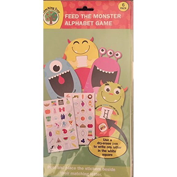 TEACHING TREE FEED THE MONSTER ALPHABET GAME