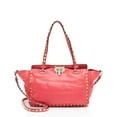 thumbnail image 1 of Pre-Owned Valentino Leather Rockstud Small Tote, 1 of 11